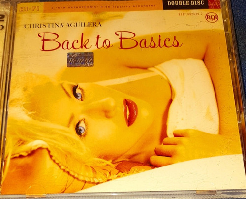 Christina Aguilera Back To Basic Cd + Dvd Rc Excelentes Rc