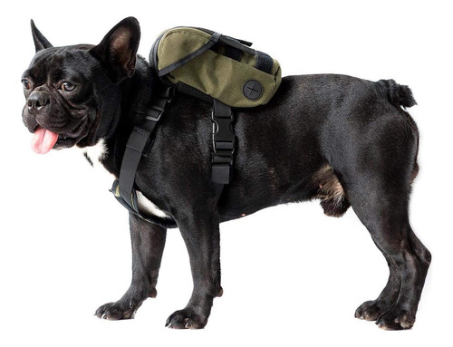 Onetigris Mochila Para Perros, Mochila Duradera Para Perros Verde.