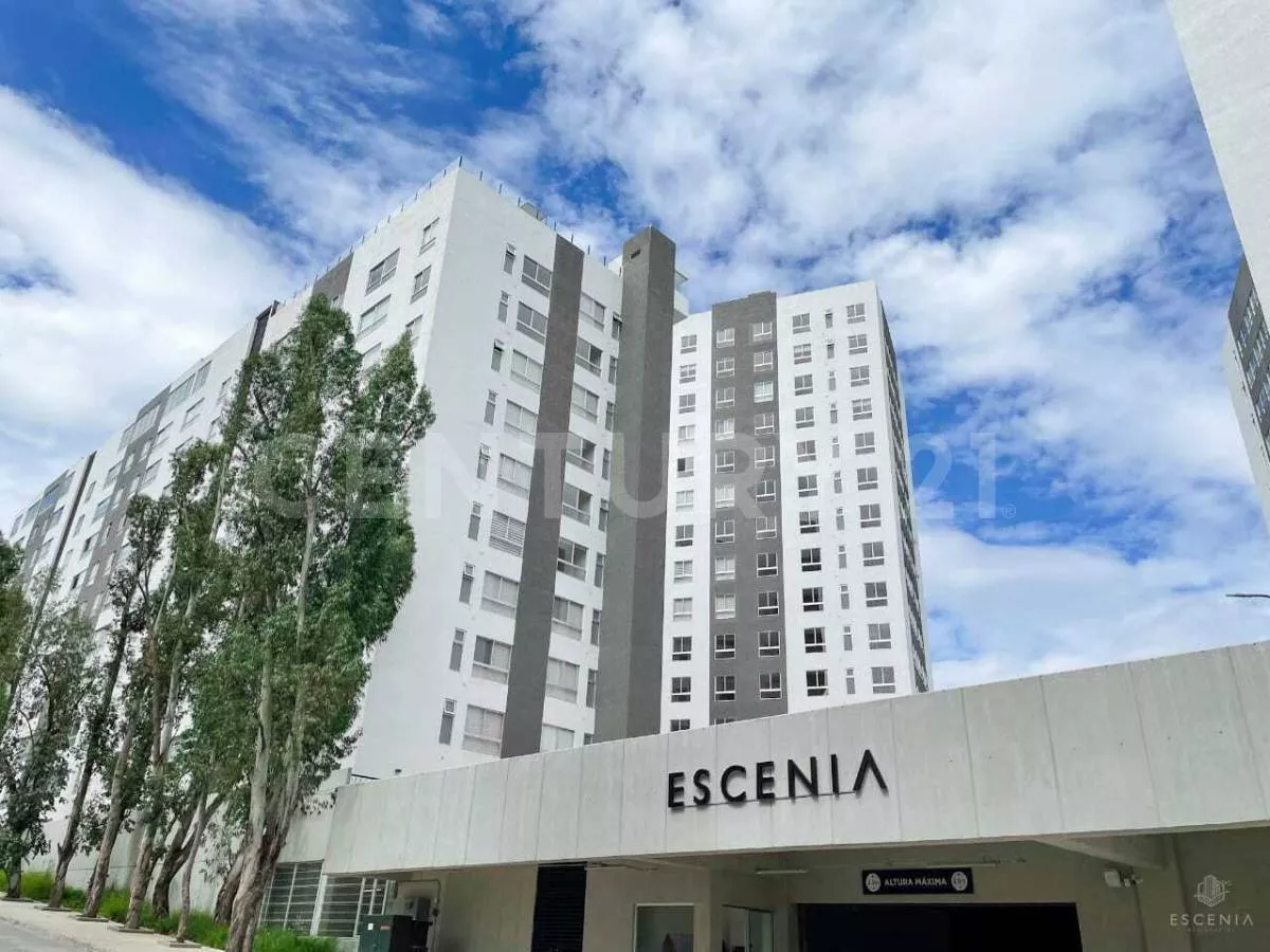 Se Renta Departamento En Exclusivo Condominio Escenia Residencial Semiamueblado