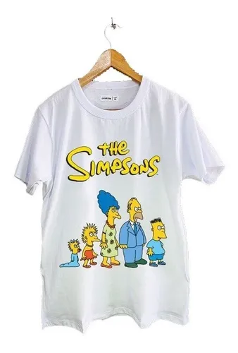 Remeras estampadas store de los simpsons