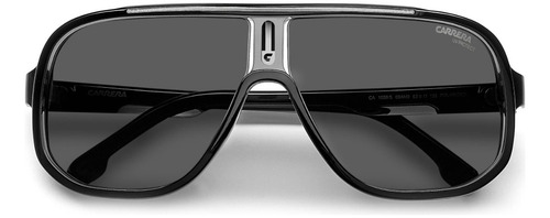 Lentes De Sol Carrera Hombre 20578408a63m9 Negro-gris Color Black grey Color de la lente Marrón Color de la varilla Negro/Rojo Color del armazón Negro/Dorado Diseño Classic