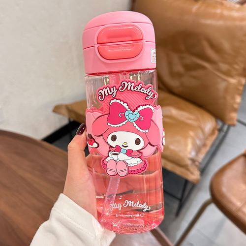 Vaso De Agua Sanrio, Vaso De Plástico Resistente A Altas