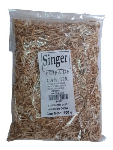 Yerba Del Cantor 100g