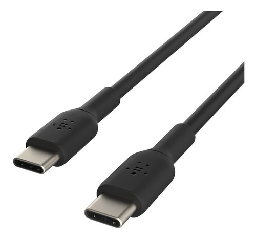 Imagen 3 de 6 de Cable Usb-c A Usb-c Belkin Cab003bt1m Carga Rapida 1m