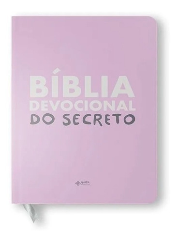 Bíblia Do Secreto  Lilás - Devocional Do Secreto - Luxo