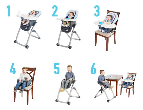 Silla De Comer 6 En 1 Duodiner® Dlx Mathis Graco