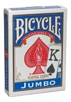 Comprar Mazo Cartas Barajas Poker Bicycle Jumbo Azul