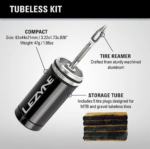 Kit Reparador Lezyne Tubeless De Llanta