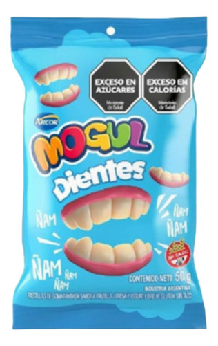 Gomas Mogul Dientes X10u. - Gomitas Mogul Dientes - Tuttomax