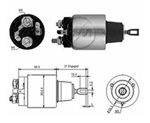 Automatico Motor Partida 12v () Nissan 2002 2003 2004