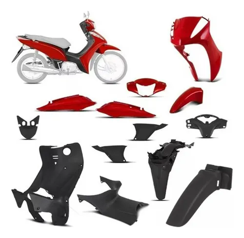 comprar Kit Carenagem Completa Biz 125 Ks Es 11 2012 2013 2014 2015