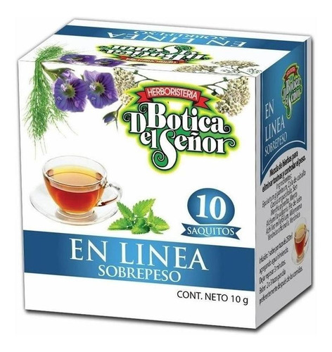 Té En Línea Botica Del Señor 10 Saquitos