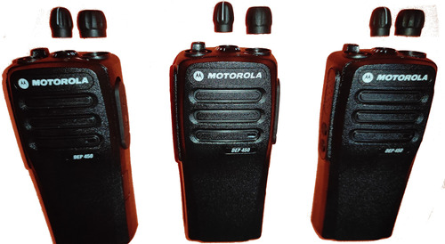 Carcasa Para Radio Motorola Dep450 - Negro