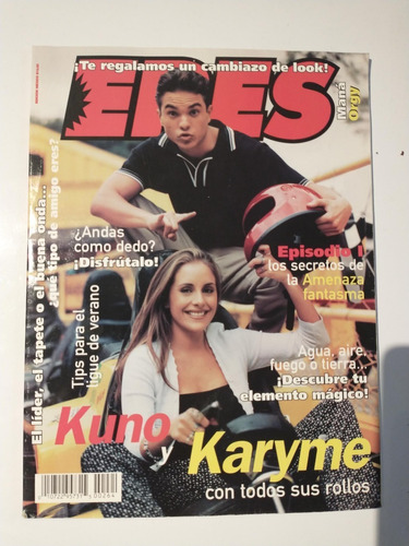 Revista Eres 264: Kuno Becker Y Karymme Lozano Junio 1999