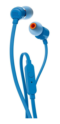 Auriculares Jbl Jblt110blu Azul Con Micrófono