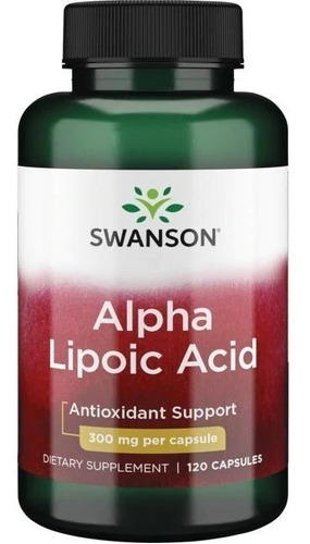 Swanson | Alpha Lipoic Acid I 300mg I 120 Capsulas 