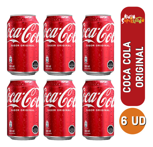 Bebida Cocacola Original Lata