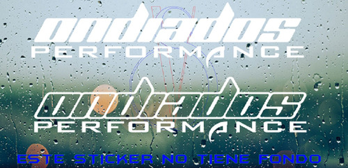 Ondiados Performance, 2 Calcas Tuning Para Auto O Camioneta