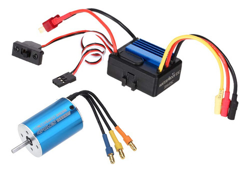 Goolrc 2838 3600kv 4p Motor Sin Escobillas Sin Sensor Y Cont