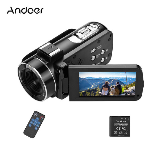Cámara De Video 4k Digital Profesional De Mano