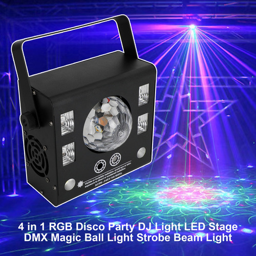 Luz Led Dj Fiesta De Discoteca, Escenario, Dm