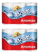 Comprar Papel Higiénicos Scott Pack De 12 Rollos 21m Aromatico