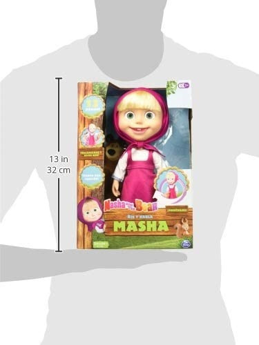 Muñeca Masha Spin Master 30 Cm Interactiva