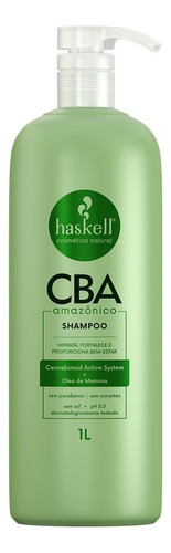  Shampoo Profesional Cba Amazonico 1000ml - Haskell