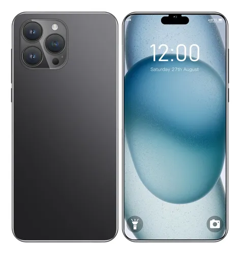 comprar . Phone Android Barato I15 Pro Max 6.3 Black