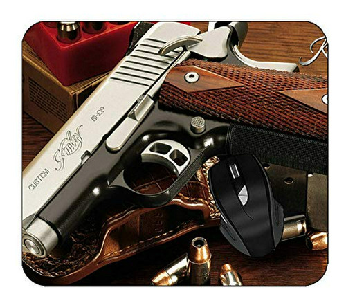 Pad Mouse - Printed Mouse Pad Weapon Kimber Pistol Mouse Mat