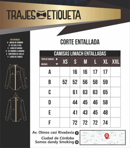 Imagen 3 de 3 de Camisas Entalladas A Elección