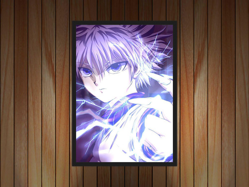 Dibujo de marco de anime Hunter X Hunter con marco G01