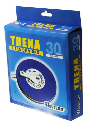 Trena De Fibra De Vidro Fechada 30 Metros Western 