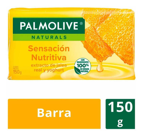 Jabón En Barra Palmolive Naturals Jalea Real Y Yoghurt 150g