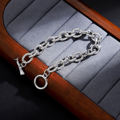 Xc Pulsera De Cadena Con Estilo Y Elegante Regalo Navideño
