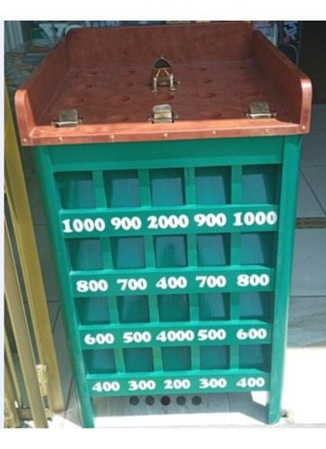 Juego De Sapo De Madera Tornillo