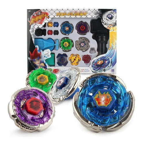 Beyblades Metal Fusion Toys Juego De Juguetes Giratorios Bey