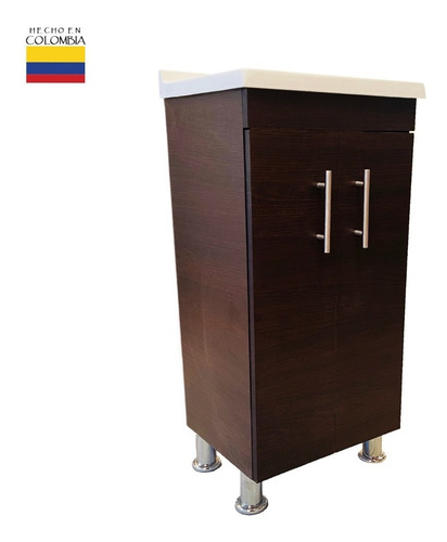 Combo Lavamanos Y Mueble Para Baño 42 X 34 Cm