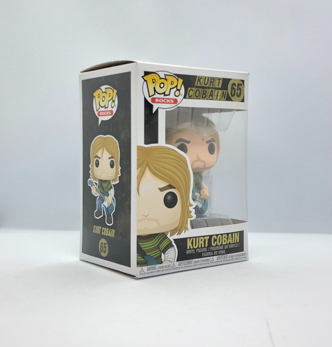 Kurt Cobain Funko Pop Rocks 65 (Usado)