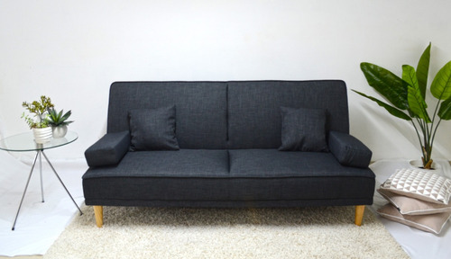 Imagen 3 de 9 de Futon Luka Vintage Sillón Cama 1 Plaza Sofa 3 Cuerpos Outlet
