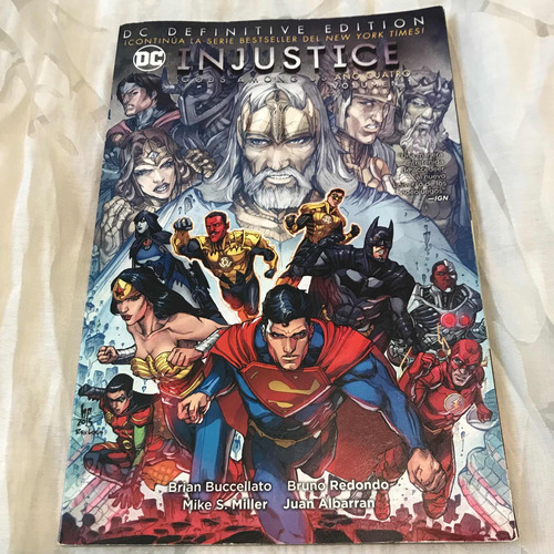 Revista Cómic Dc Injustice Gods Among Us V1