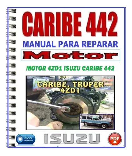Manual De Reparación Motor Isuzu Caribe 442 - 2.0l-2.3l-2.6l