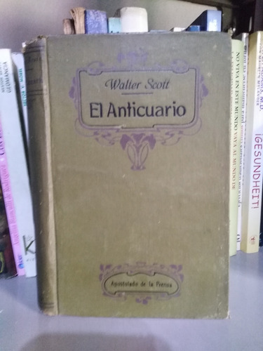 El Anticuario 2 Tomos - Walter Scott -sólo Envíos-