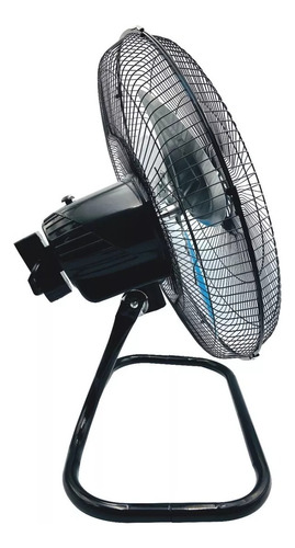 Jeeleeko Ventilador 3en1 Techo Piso Pared Giratorio Ajustable 3 Aspas Estructura Negro Aspas Azul Diámetro 60 Frecuencia 60 Material De Las Aspas Metal