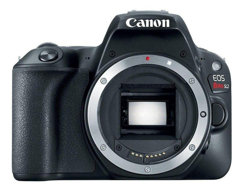 Canon EOS Rebel SL2 DSLR cor preto