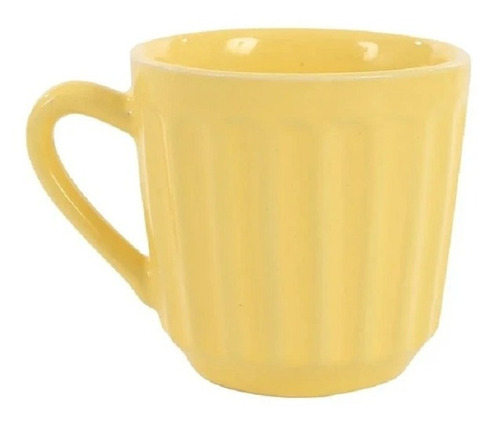 Jogo Xícaras/canecas Caneladas 150 Ml - Cantinho Do Café/chá