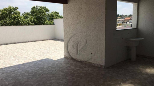 Cobertura Com 3 Dormitórios À Venda, 152 M² Por R$ 455.000 - Vila Francisco Matarazzo - Santo André/sp - Co0568