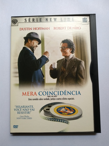 Dvd Mera Coincidência Com Dustin Hoffman Robert De Niro (Usado)