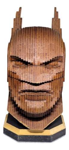 Boneco Batman Dc Comics Em Mdf Com Efeito 3d