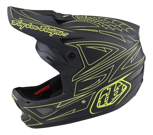 Casco Troy Lee Design D3 Bmx Downhill Mtb Tld Bici Enduro